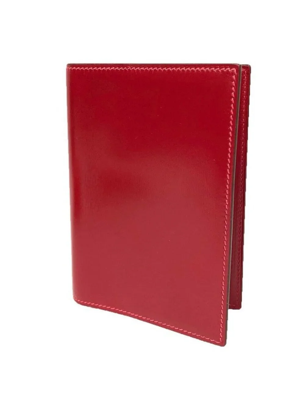 Hermes Agenda GM Notebook Cover Calfskin Leather Red